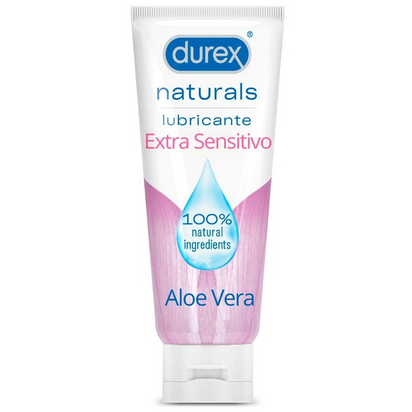 Durex Lubrificante Natural Extrasensitivo Aloe Vera 100ml